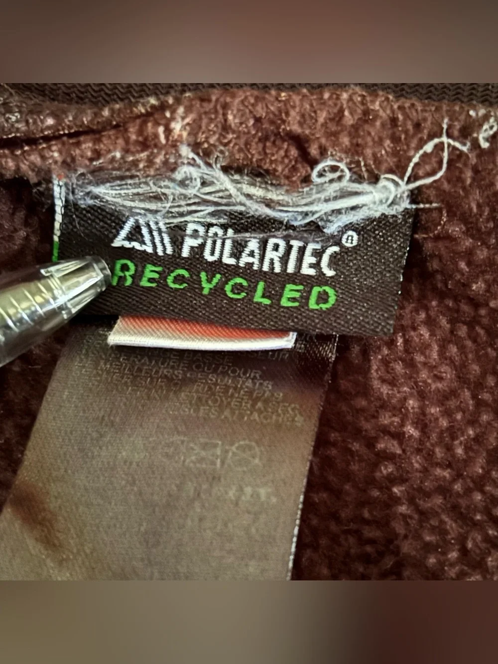 The NORTH FACE Men’s XL Denali Polartec Fleece Vented Brown Sweater Jacket